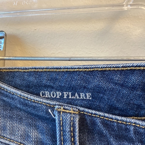 Liverpool Los Angeles jeans 8 / 29 dark wash crop flare - Picture 5 of 7